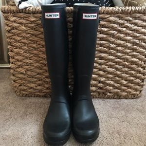 Black Hunter Boots